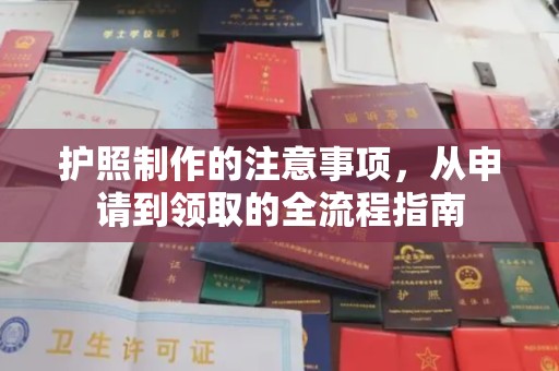 崖州护照制作的注意事项，从申请到领取的全流程指南